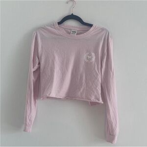 PINK Victoria's Secret Light Pink Long Sleeve Tee